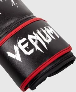 Venum Contender Kids Boxing Gloves - Black/Red -Boxing Sport Store BG CONTENDER KID BLACK RED HD 03