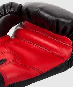 Venum Contender Kids Boxing Gloves - Black/Red -Boxing Sport Store BG CONTENDER KID BLACK RED HD 04