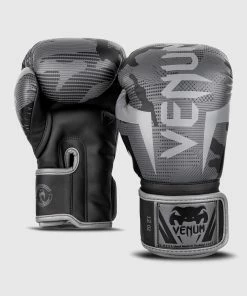 Venum Elite Boxing Gloves - Black/Dark Camo -Boxing Sport Store BG ELITE 3.0 BLACK GREY 1500 02 1 1