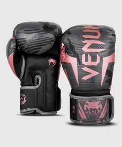 Venum Elite Boxing Gloves - Black/Pink Gold -Boxing Sport Store BG ELITE 3.0 BLACK PINK 1500 03 1