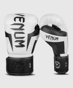 Venum Elite Boxing Gloves - White/Camo -Boxing Sport Store BG ELITE 3.0 WHITE BLACK 1500 01 1