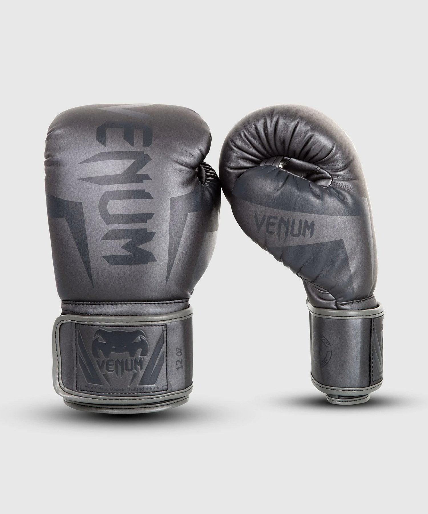 Venum Elite Boxing Gloves - Grey/Grey 3 Venum Elite Boxing Gloves - Grey/Grey