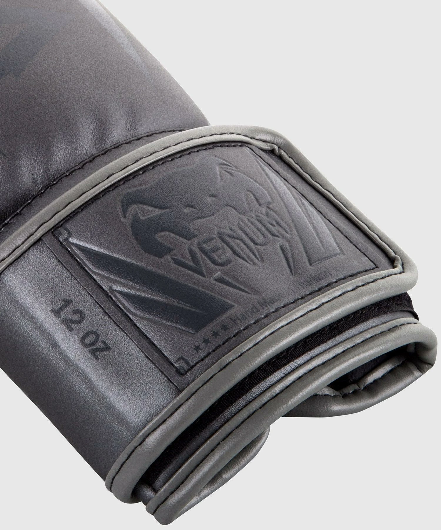 Venum Elite Boxing Gloves - Grey/Grey 6 Venum Elite Boxing Gloves - Grey/Grey - Image 4