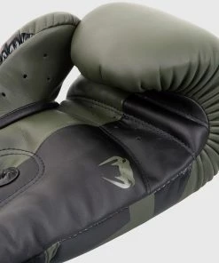 Venum Elite Boxing Gloves - Khaki/Black 10 Venum Elite Boxing Gloves - Khaki/Black -Boxing Sport Store BG ELITE KHAKI BLACK HD 04