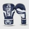 Venum Elite Boxing Gloves - White/Navy Blue -Boxing Sport Store BG ELITE NAVYBLUE WHITE HD 02