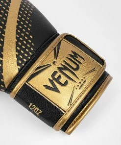 Venum Lightning Boxing Gloves - Gold/Black -Boxing Sport Store BG LIGHTNING BLACK GOLD 04