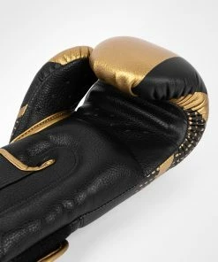 Venum Lightning Boxing Gloves - Gold/Black -Boxing Sport Store BG LIGHTNING BLACK GOLD 06