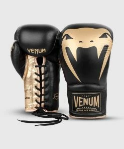 Venum Giant 2.0 Pro Boxing Gloves - With Laces - Black/Gold -Boxing Sport Store BG PROBOXING LACET GIANT BLACK GOLD HD 03 870a2dcb 425c 4a7f 9526 af07ff5d9fd0
