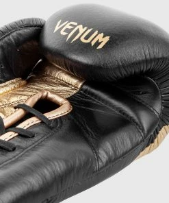 Venum Giant 2.0 Pro Boxing Gloves - With Laces - Black/Gold -Boxing Sport Store BG PROBOXING LACET GIANT BLACK GOLD HD 06 745390aa 5172 41d7 be4f 2966c1608358