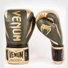 Venum Hammer Pro Boxing Gloves Velcro - Khaki/Gold