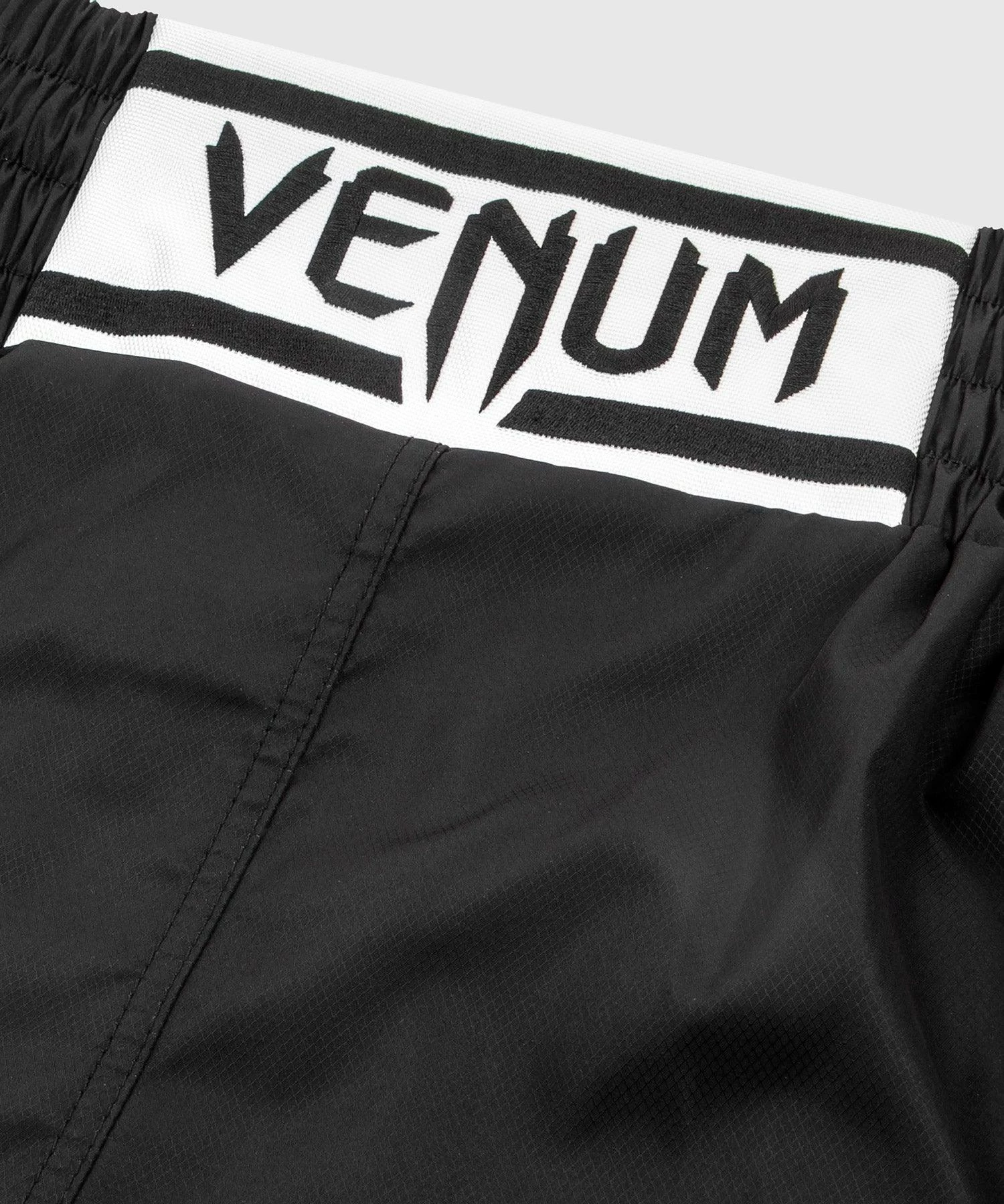 Venum Elite Boxing Shorts - Black/White 10 Venum Elite Boxing Shorts - Black/White - Image 8