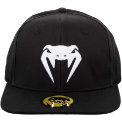 Venum Classic Snapback - Black/White -Boxing Sport Store CAP CLASSIC BLACK WHITE 1500 01