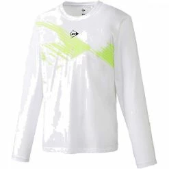 Dunlop Men’s Long Sleeve Club Tee (White)