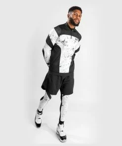 Venum G-Fit Marble Dry Tech Long Sleeves Zip Collar - Marble -Boxing Sport Store DRYTECH GFIT MARBLE 39 1