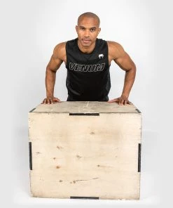 Venum Classic Evo Dry Tech Tank Top - Black/White -Boxing Sport Store DRYTECH TANKTOP CLASSIC EVO BLACK WHITE 04