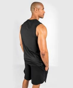 Venum Classic Evo Dry Tech Tank Top - Black/White -Boxing Sport Store DRYTECH TANKTOP CLASSIC EVO BLACK WHITE 07