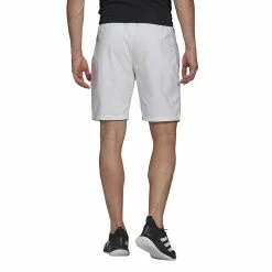 Adidas Men’s Club 9 Inch 3 Stripe Shorts (White/Black) 7 Adidas Men’s Club 9 Inch 3 Stripe Shorts (White/Black) -Boxing Sport Store GL5412 Adidas Mens Club 9 Inch 3 Stripe Shorts White Black Back 1000 1000