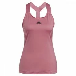 Adidas Women’s Y-Tank Tennis Tank Top (Rose Tone/Black)