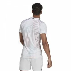 Adidas Men’s Melbourne Tennis Polo (White) -Boxing Sport Store H67132 Adidas Mens Melbourne Tennis Polo White Back 1000 1000