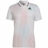 Adidas Men’s Melbourne Tennis Polo (White) -Boxing Sport Store H67132 Adidas Mens Melbourne Tennis Polo White a 1000 1000