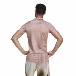 Adidas Men’s Melbourne Tennis Polo (Mauve) -Boxing Sport Store H67133 Adidas Mens Melbourne Tennis Polo Mauve Back 1000 1000