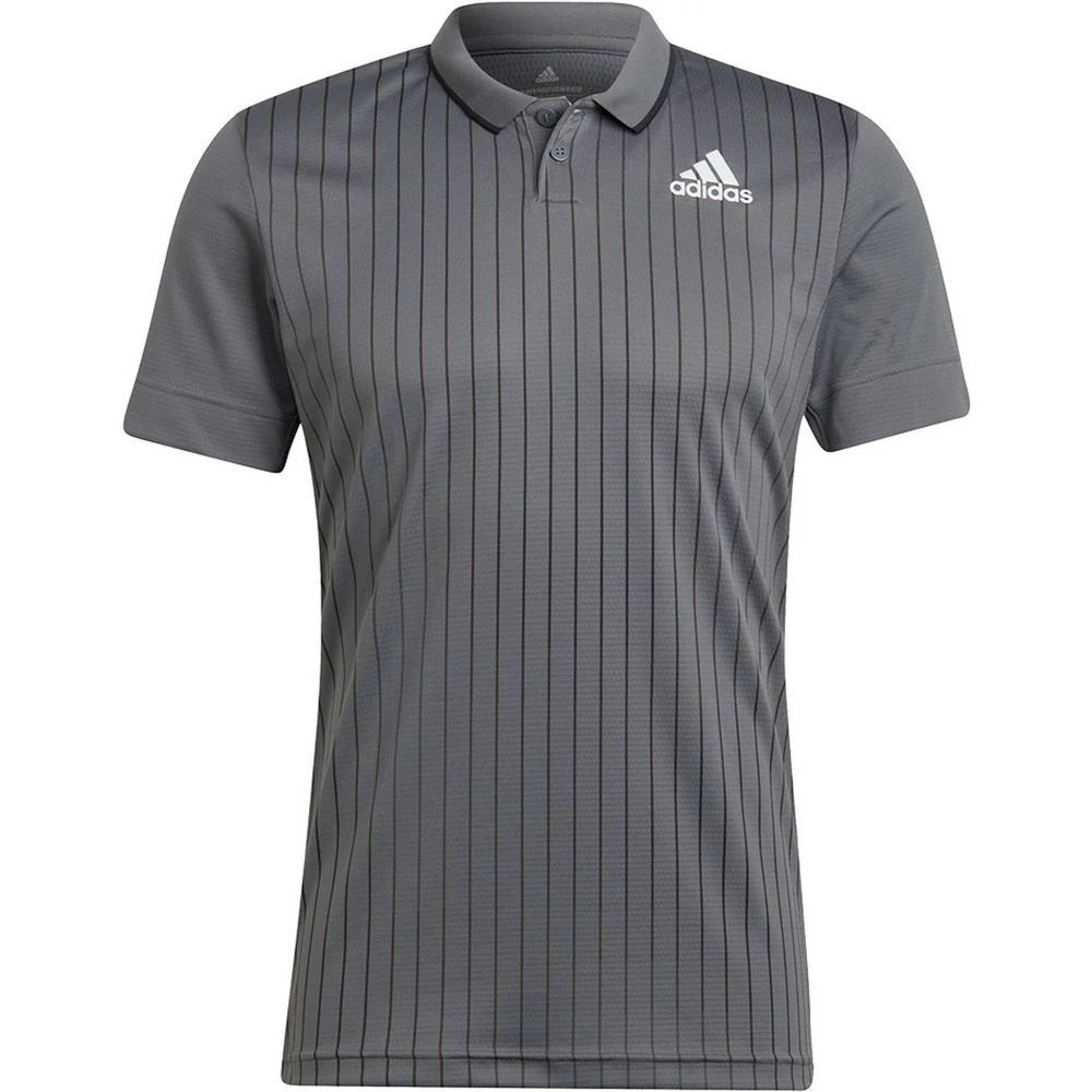 Adidas Men’s Melbourne Tennis Polo (Grey) 3 Adidas Men’s Melbourne Tennis Polo (Grey)