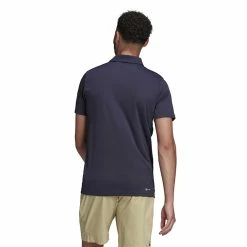 Adidas Men’s Heat.RDY Tennis Polo (Navy) -Boxing Sport Store HC2717 Adidas Mens Heat.RDY Tennis Polo Navy Back 1000 1000