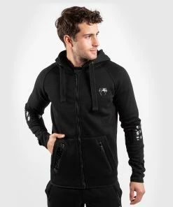Venum Contender 3.0 Hoodie - Black/Black -Boxing Sport Store HOODIES CONTENDER3.0 BLACK BLACK 01