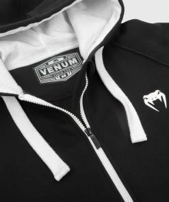 Venum Contender 3.0 Hoodie - Black -Boxing Sport Store HOODIES CONTENDER3.0 BLACK WHITE 08