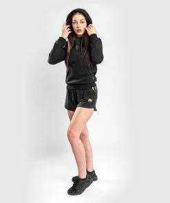Venum Team 2.0 Hoodie - For Women - Black/Black -Boxing Sport Store HOODIES TEAM2.0 LIGHT BLACK BLACK 05
