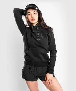 Venum Team 2.0 Hoodie - For Women - Black/Black -Boxing Sport Store HOODIES TEAM2.0 LIGHT BLACK BLACK 14