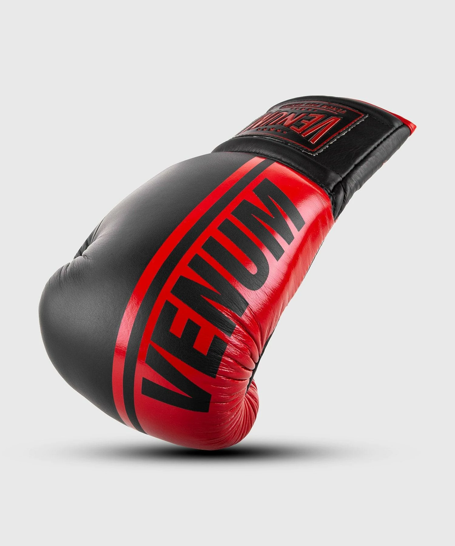 Venum Shield Pro Boxing Gloves - With Laces - Black/Red 3 Venum Shield Pro Boxing Gloves - With Laces - Black/Red