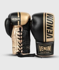Venum Shield Pro Boxing Gloves - With Laces - Black/Gold 10 Venum Shield Pro Boxing Gloves - With Laces - Black/Gold -Boxing Sport Store IMG 7951 copie 5fab23fb d714 4cb3 ac0e 53184cab762e