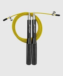 Venum Thunder Evo Jump Ropes (5 Colors) -Boxing Sport Store JUMPE ROPE ALLU BLACK NEOYELLOW 01
