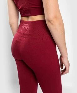 Venum Sparring Seamless 7/8 Leggings - For Women - Burgundy 11 Venum Sparring Seamless 7/8 Leggings - For Women - Burgundy -Boxing Sport Store LEGGINGS 7 8 SPARRING BURGUNDY 09