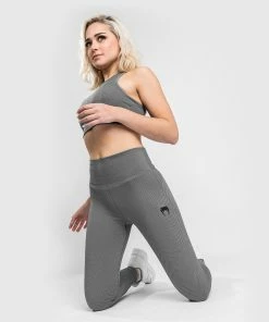 Venum Sparring Seamless 7/8 Leggings - For Women - Dark Grey -Boxing Sport Store LEGGINGS 7 8 SPARRING DARKGREY 01
