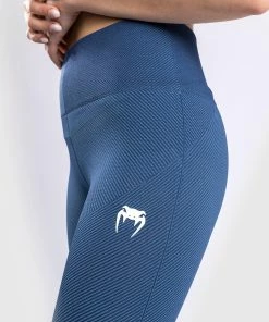 Venum Sparring Seamless 7/8 Leggings - For Women - Navy Blue -Boxing Sport Store LEGGINGS 7 8 SPARRING NAVYBLUE 07