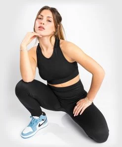 Venum Sparring Seamless Leggings - For Women - Black -Boxing Sport Store LEGGINGS SPARRING BLACK 08