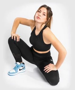 Venum Sparring Seamless Leggings - For Women - Black -Boxing Sport Store LEGGINGS SPARRING BLACK 09