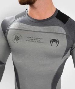 Venum Stone Rashguard - Long Sleeves - Mineral Green -Boxing Sport Store RASH LS STONE MINERAL GREEN 09