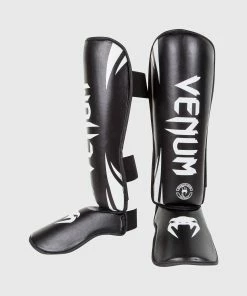 Venum Challenger Standup Shin Guards - Black -Boxing Sport Store SHINGUARD CHALLENGER BLACK HD 02