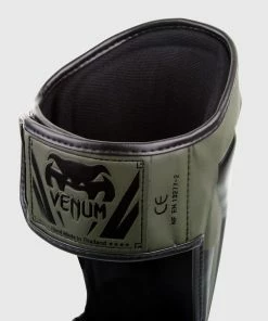 Venum Elite Standup Shin Guards - Khaki/Black 9 Venum Elite Standup Shin Guards - Khaki/Black -Boxing Sport Store SHINGUARD ELITE KHAKI BLACK HD 02