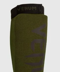 Venum Kontact Shin Guards - Without Foot - Khaki/Black 7 Venum Kontact Shin Guards - Without Foot - Khaki/Black -Boxing Sport Store SHINGUARD KONTACT KHAKI BLACK SD 02 1