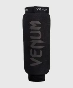 Venum Shin Guards Kontact - Black/Black -Boxing Sport Store SHIN ONLY GUARDS KONTACT BLACK BLACK HD 01