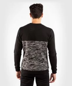 Venum Connect Crewneck Sweatshirt - Black/Dark Camo -Boxing Sport Store SWEATCAMO