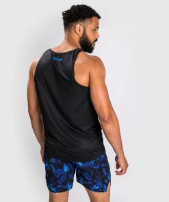 Venum Bali Jungle Dry Tech Tank Top - Blue -Boxing Sport Store TANKTOP BALI JUNGLE BLEU 05