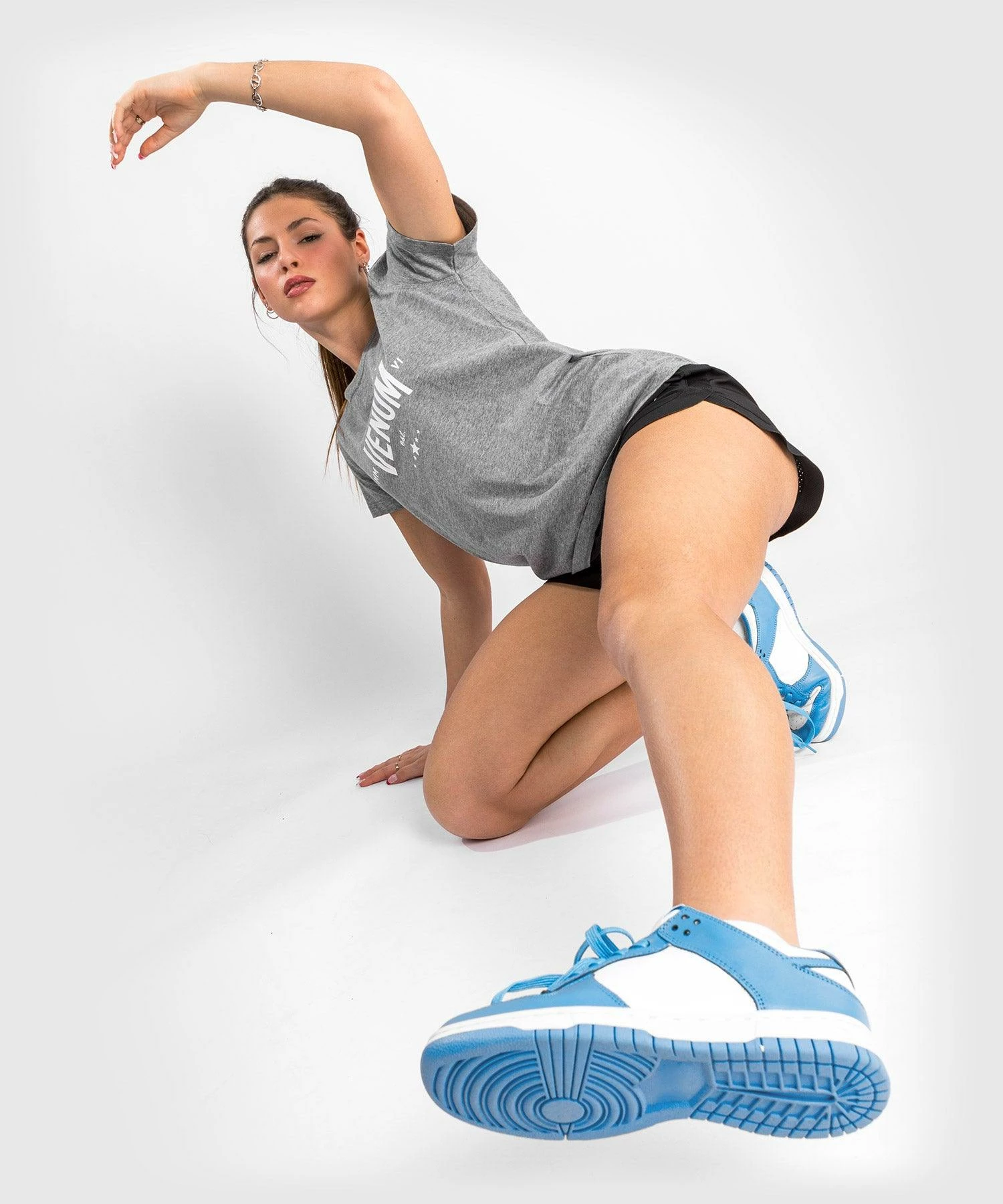 Venum Team 2.0 T-Shirt - For Women - Light Heather Grey 3 Venum Team 2.0 T-Shirt - For Women - Light Heather Grey