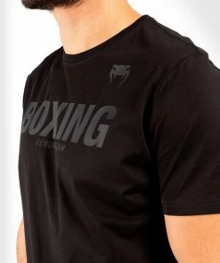 Venum Boxing VT T-shirt - Matte/Black -Boxing Sport Store TS VT BOXING BLACK BLACK 07