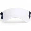 Ame & Lulu Head In The Game Visor (White Navy) -Boxing Sport Store VSR264 ameandlulu pickleball head in the game visor white navy front 1000 1000