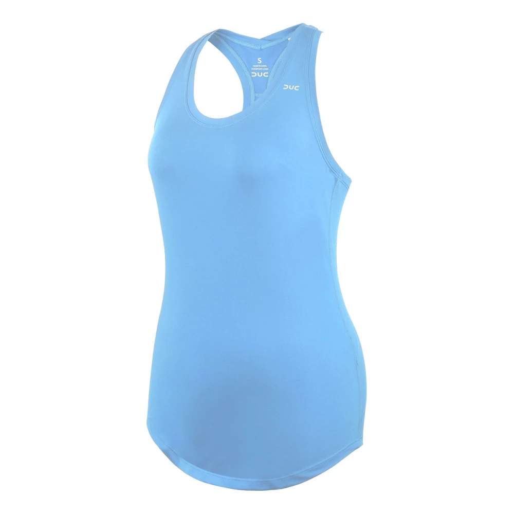 DUC Hailey Women’s Racer-Back Tennis Tank Top (Light-Blue) 3 DUC Hailey Women’s Racer-Back Tennis Tank Top (Light-Blue)